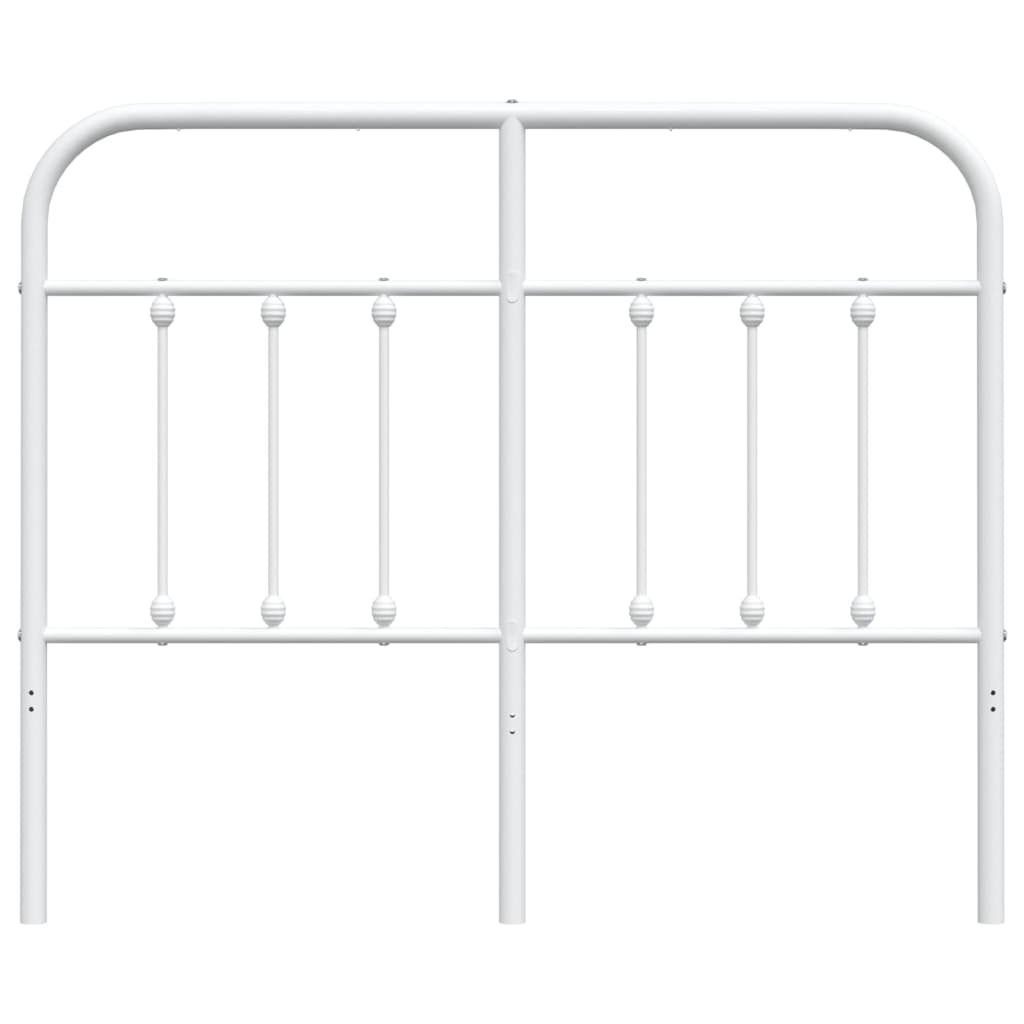 Tête de lit métal blanc 120 cm - XIOS