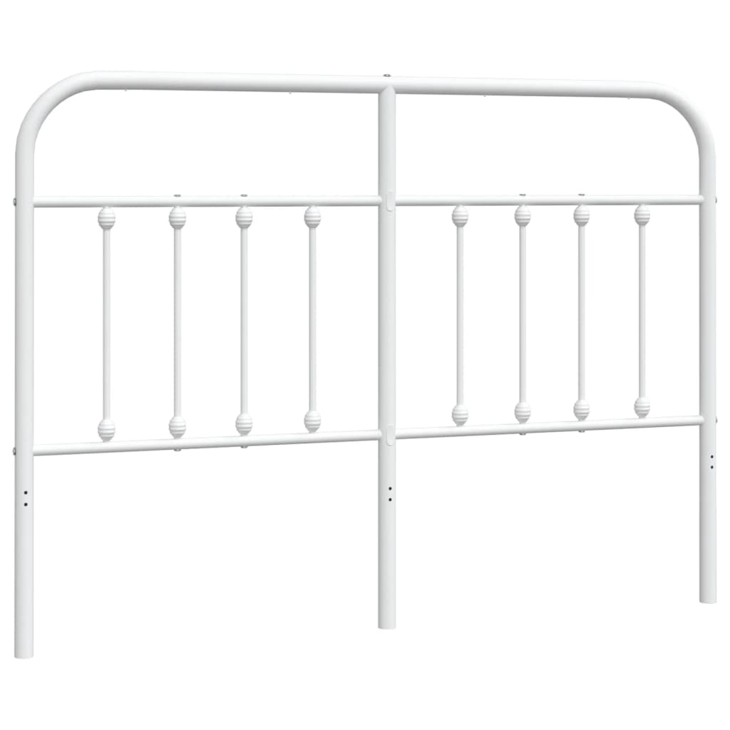 Tête de lit métal blanc 135 cm - XIOS