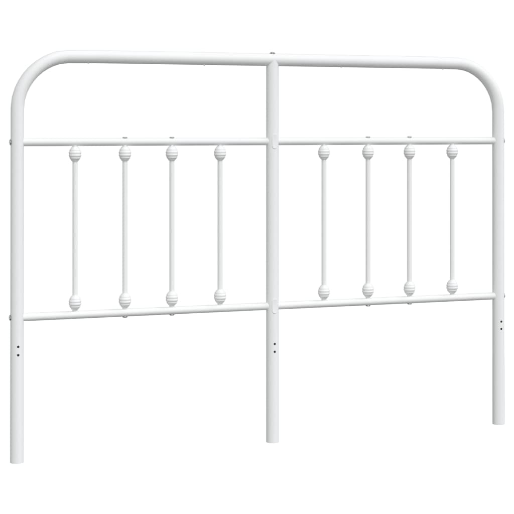 Tête de lit métal blanc 140 cm - XIOS