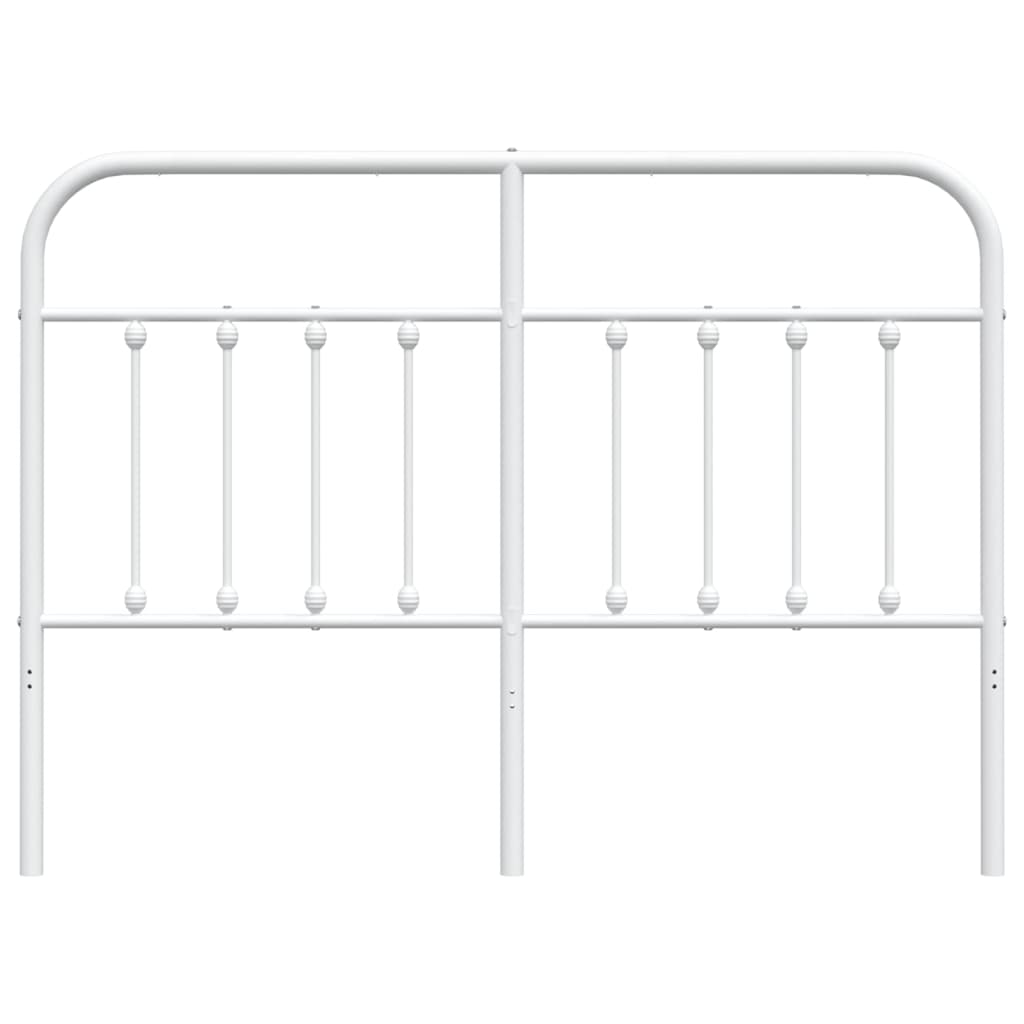 Tête de lit métal blanc 140 cm - XIOS