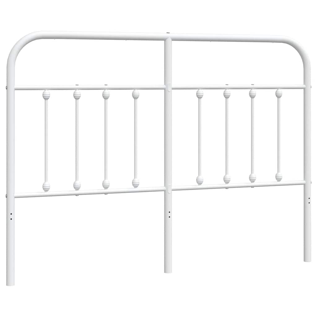 Tête de lit métal blanc 150 cm - XIOS
