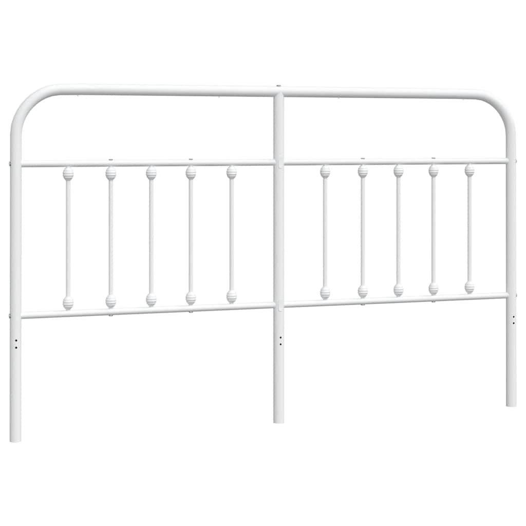 Tête de lit métal blanc 180 cm - XIOS