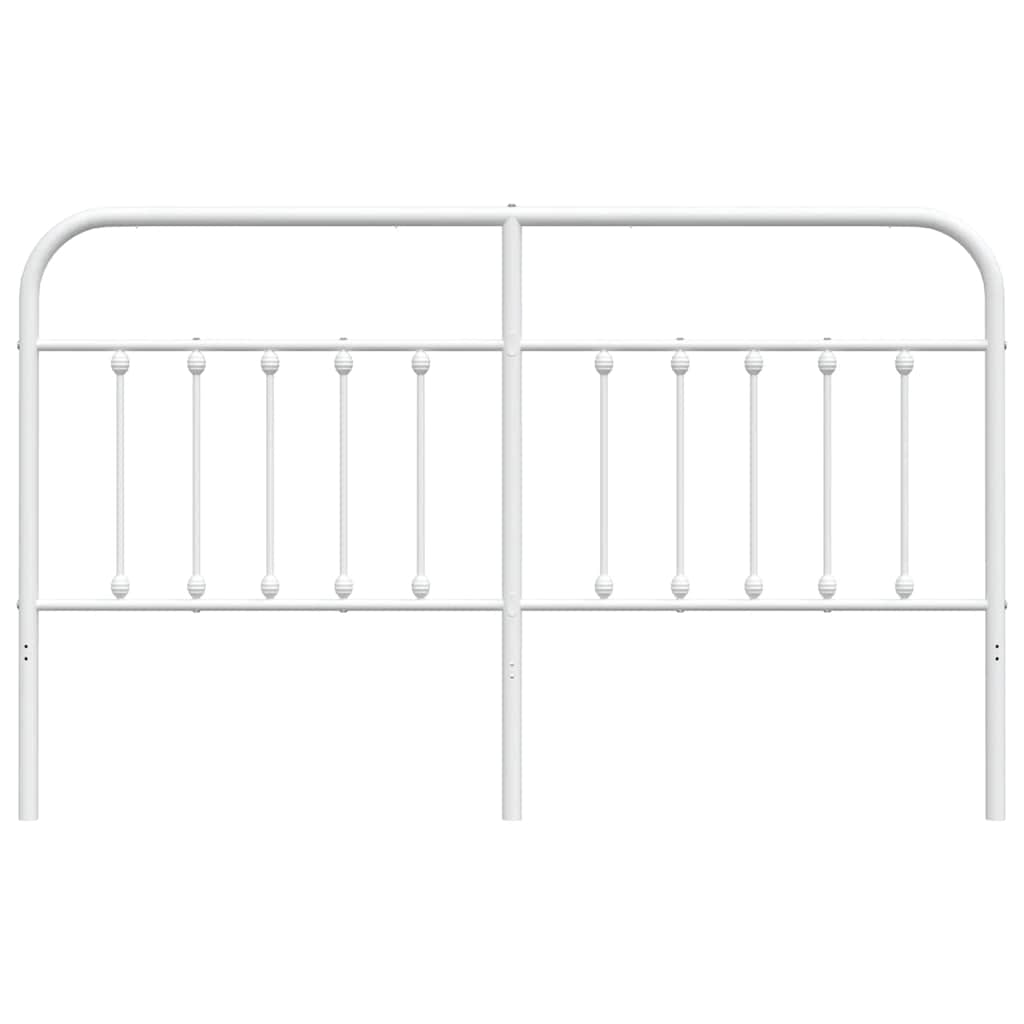 Tête de lit métal blanc 180 cm - XIOS