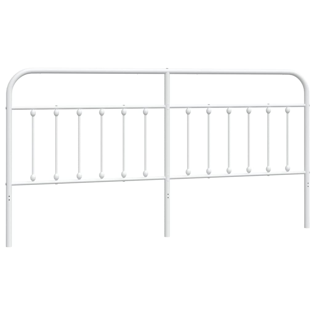Tête de lit métal blanc 200 cm - XIOS