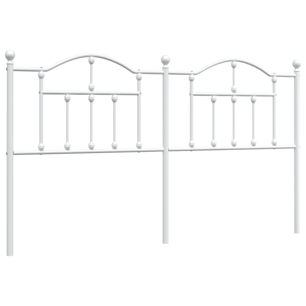 Tête de lit métal blanc 160 cm - XIOS
