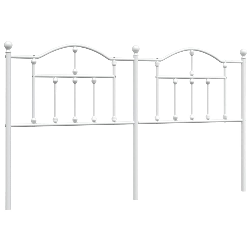 Tête de lit métal blanc 180 cm - XIOS