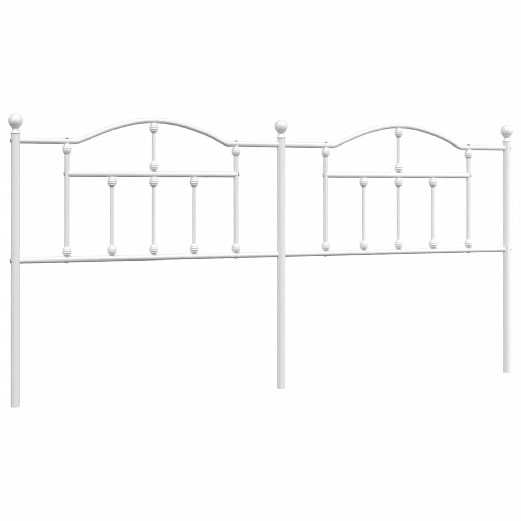 Tête de lit métal blanc 193 cm - XIOS