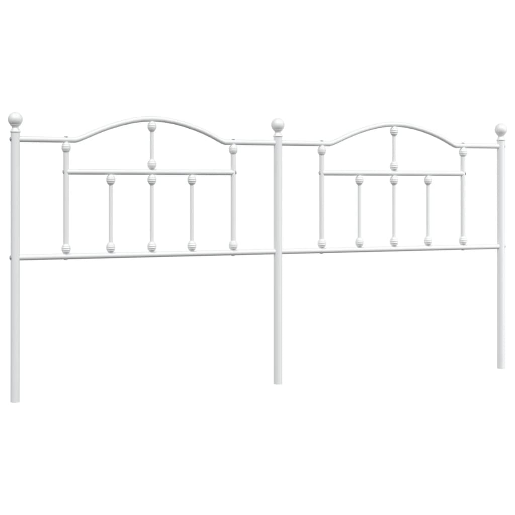 Tête de lit métal blanc 200 cm - XIOS