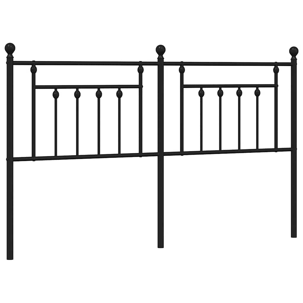 Tête de lit métal noir 160 cm - XIOS