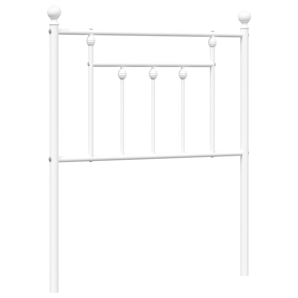 Tête de lit métal blanc 75 cm - XIOS