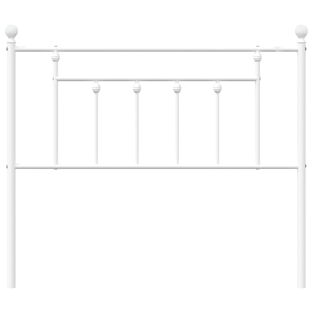 Tête de lit métal blanc 100 cm - XIOS