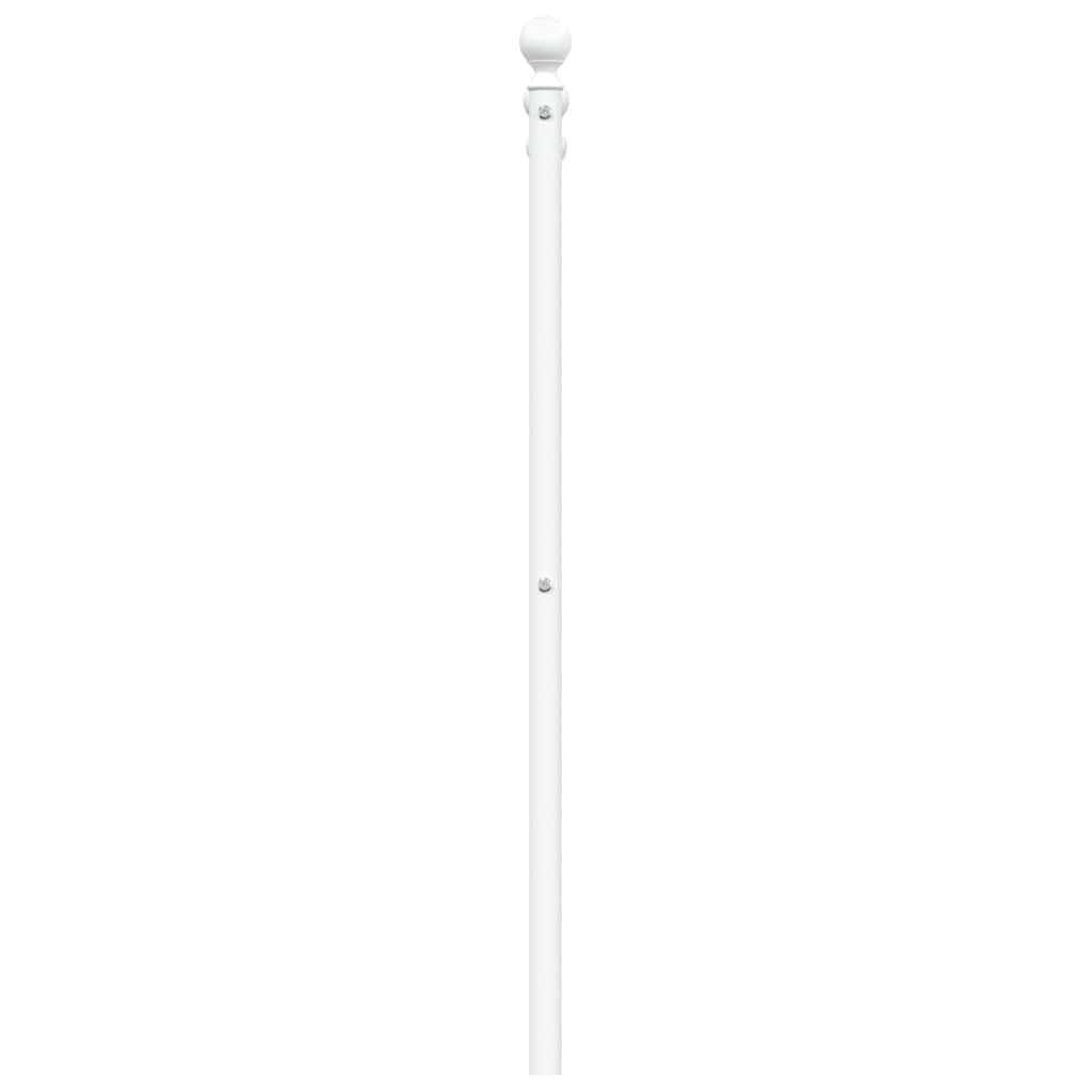 Tête de lit métal blanc 135 cm - XIOS