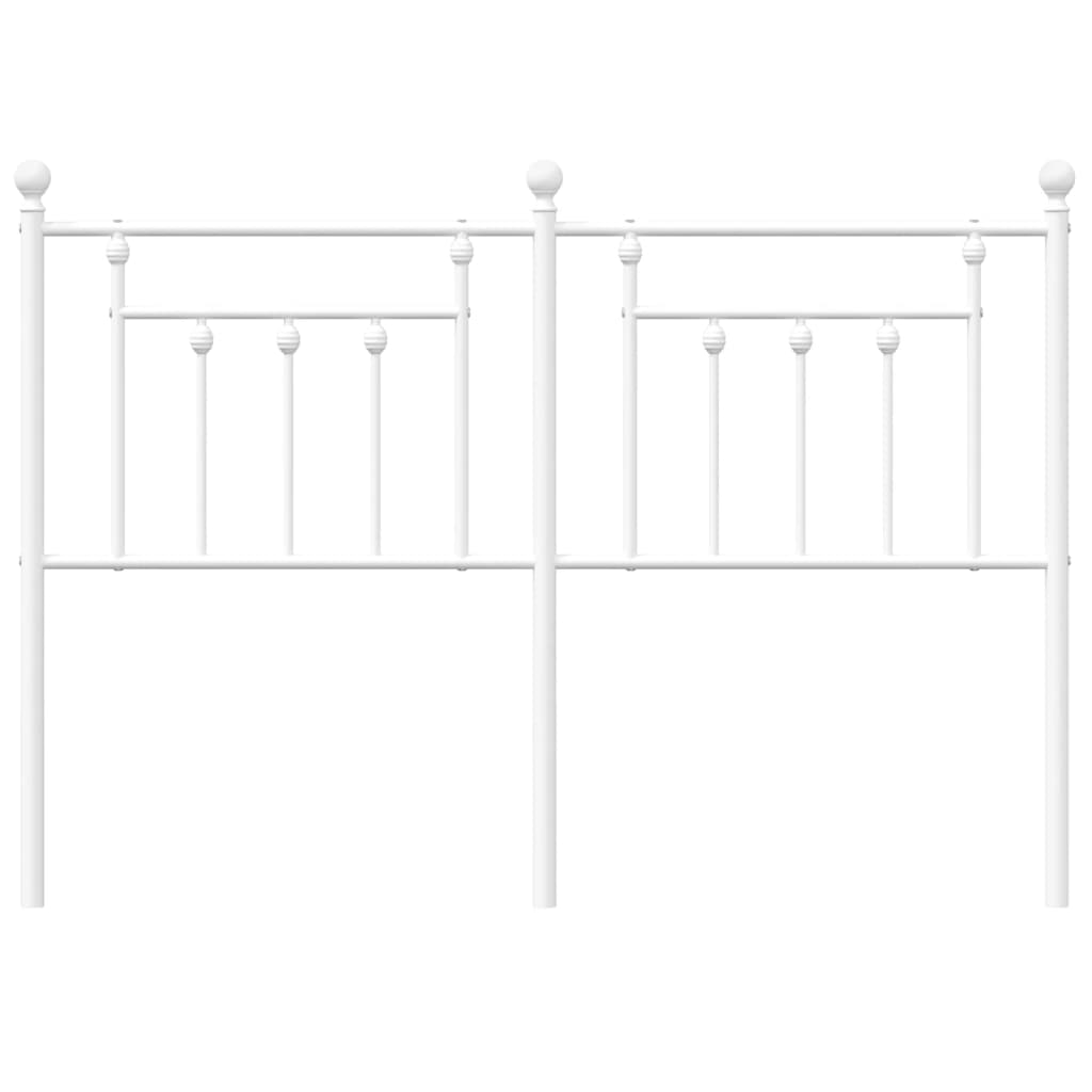 Tête de lit de remplacement métal blanc 150 cm - XIOS