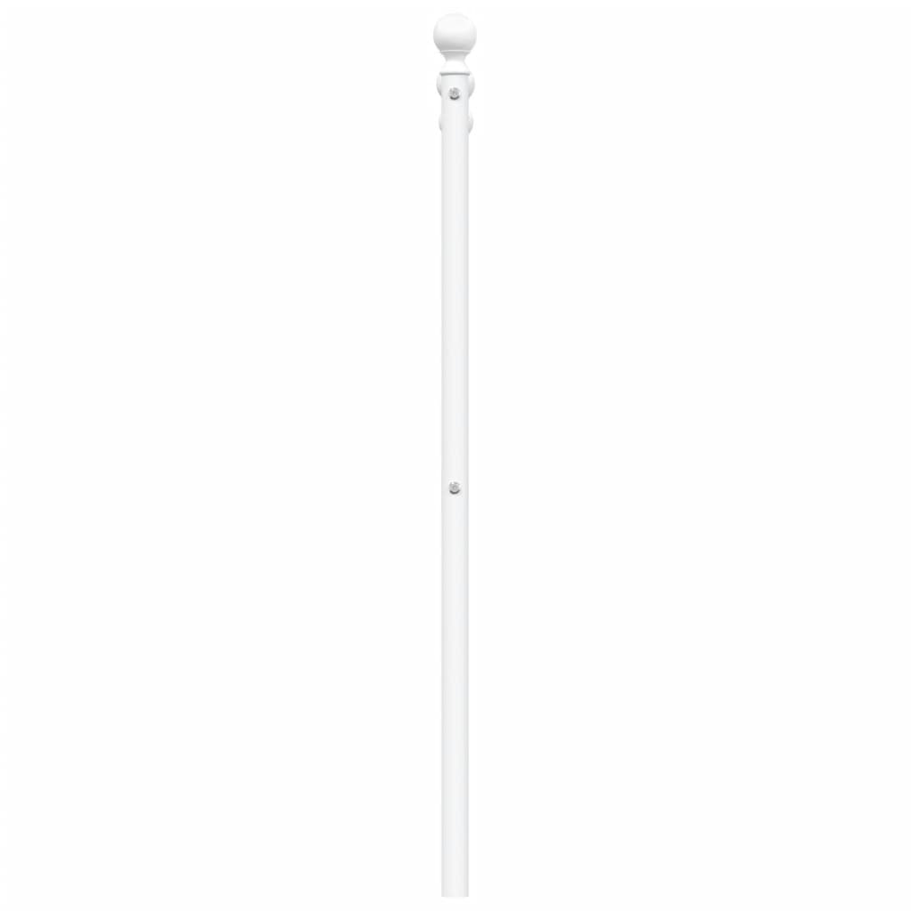 Tête de lit de remplacement métal blanc 150 cm - XIOS