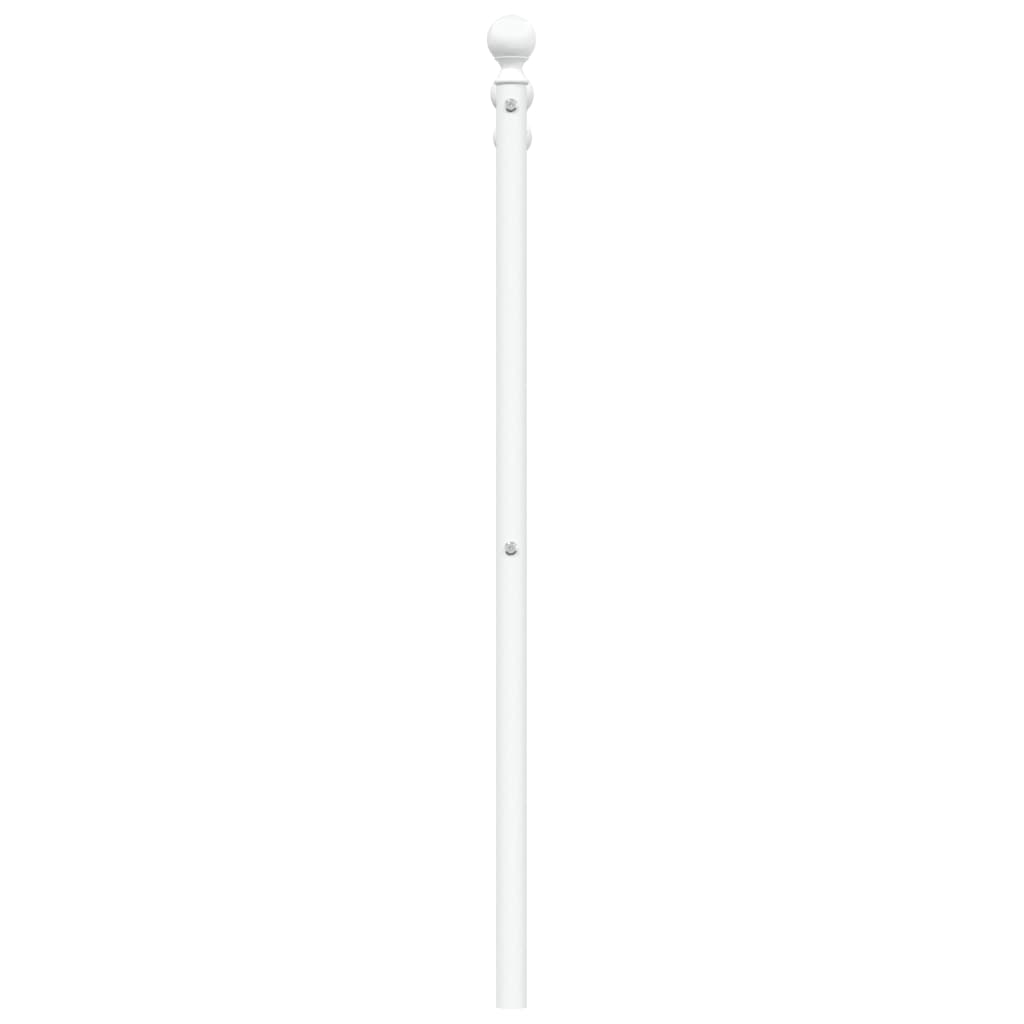 Tête de lit de remplacement métal blanc 160 cm - XIOS