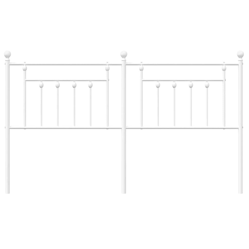 Tête de lit de remplacement métal blanc 180 cm - XIOS