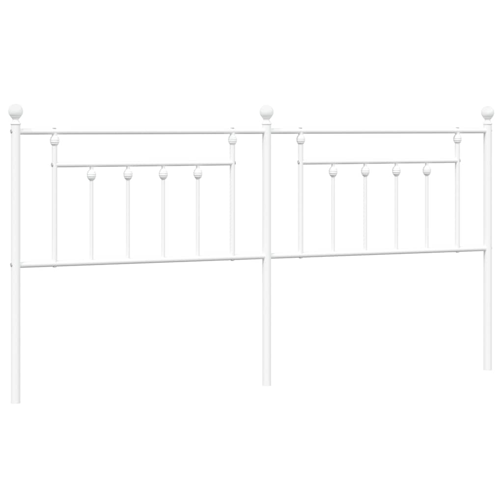 Tête de lit métal blanc 193 cm - XIOS
