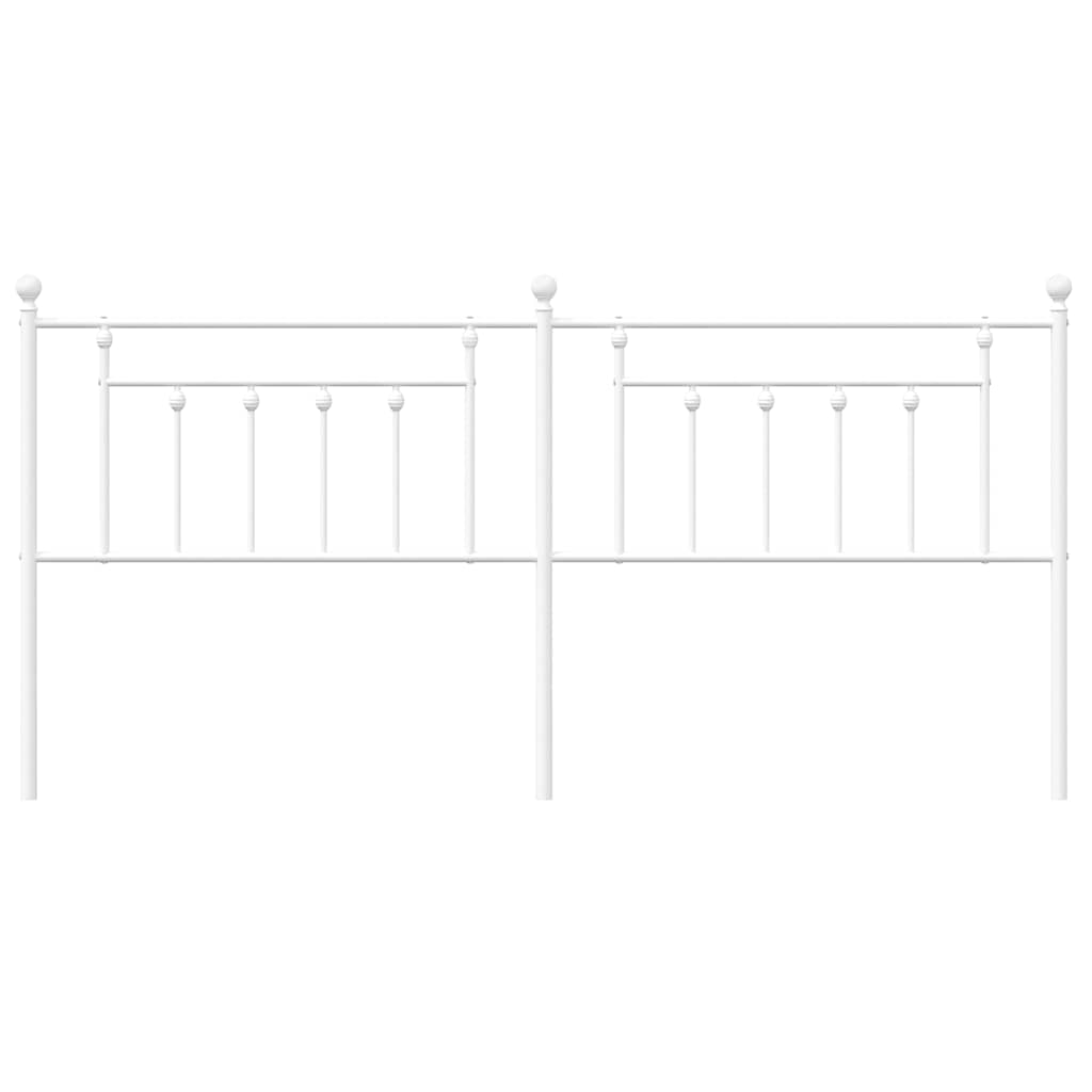 Tête de lit métal blanc 193 cm - XIOS