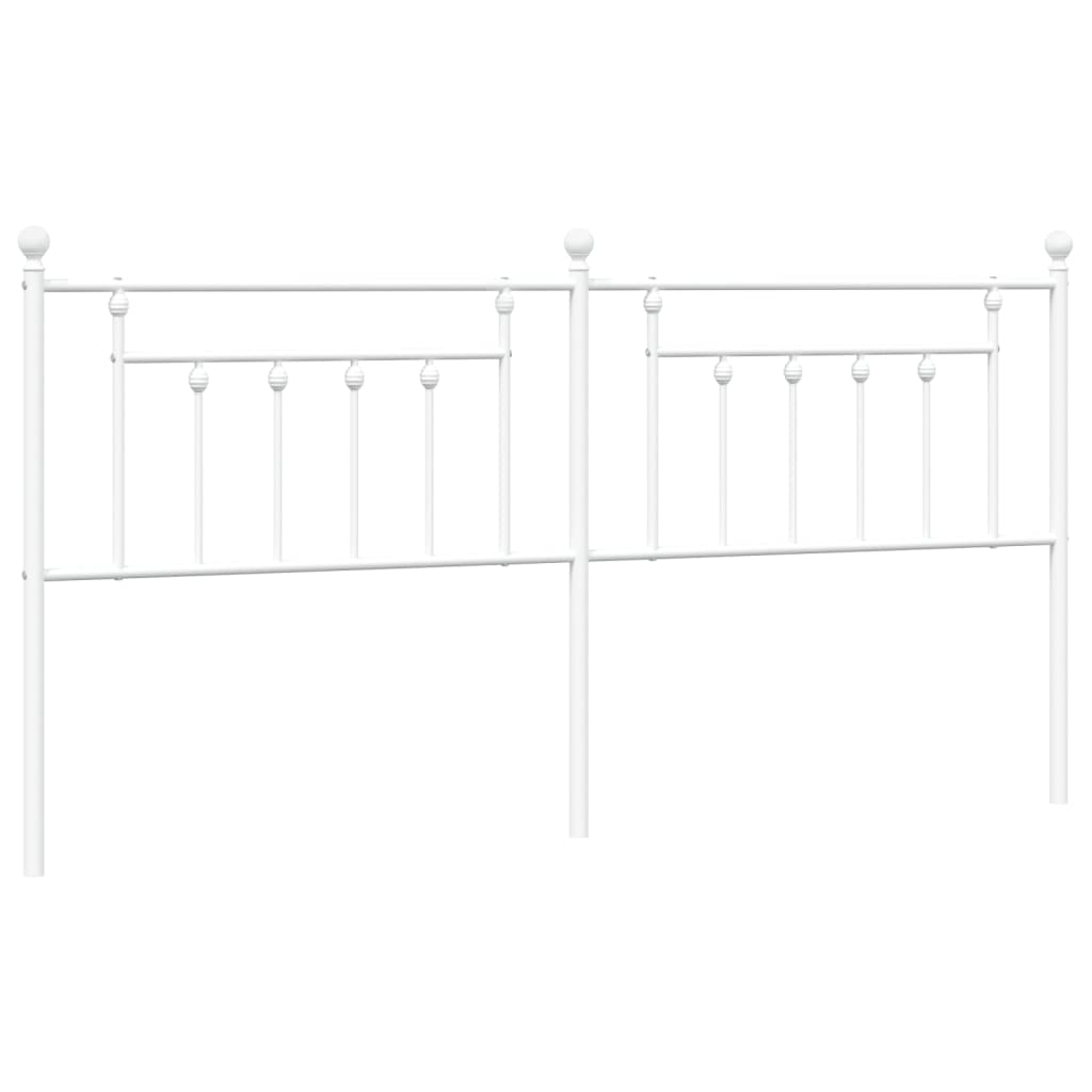 Tête de lit métal blanc 200 cm - XIOS