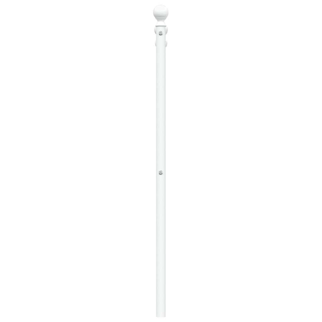 Tête de lit métal blanc 200 cm - XIOS