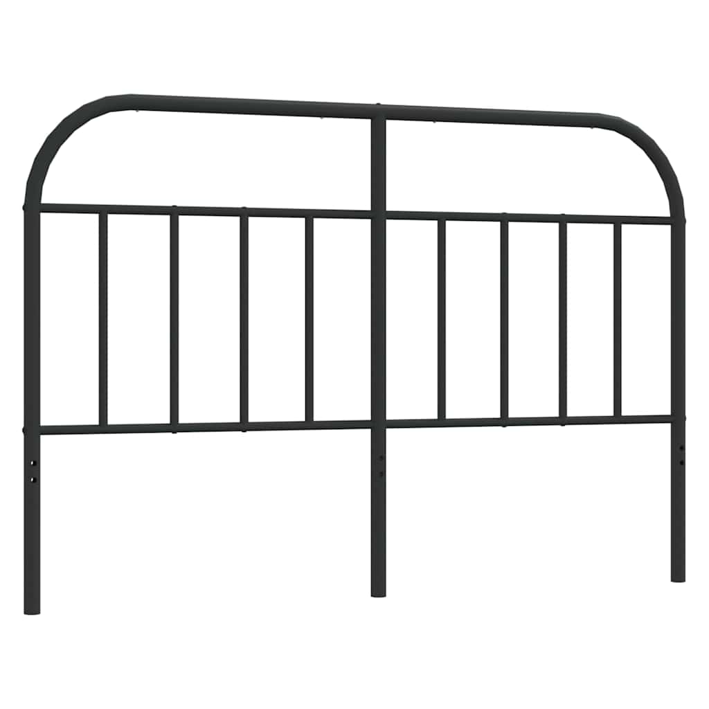 Tête de lit métal noir 150 cm - XIOS