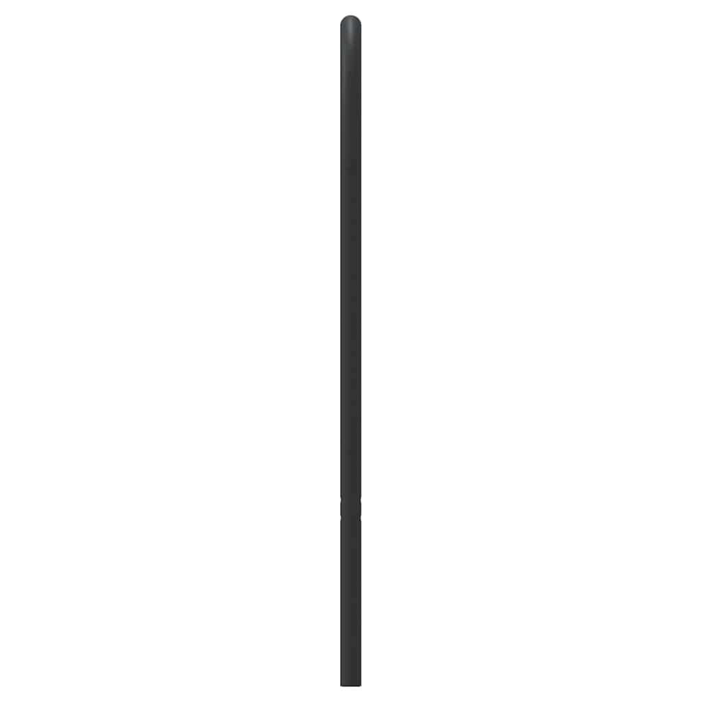 Tête de lit métal noir 180 cm - XIOS