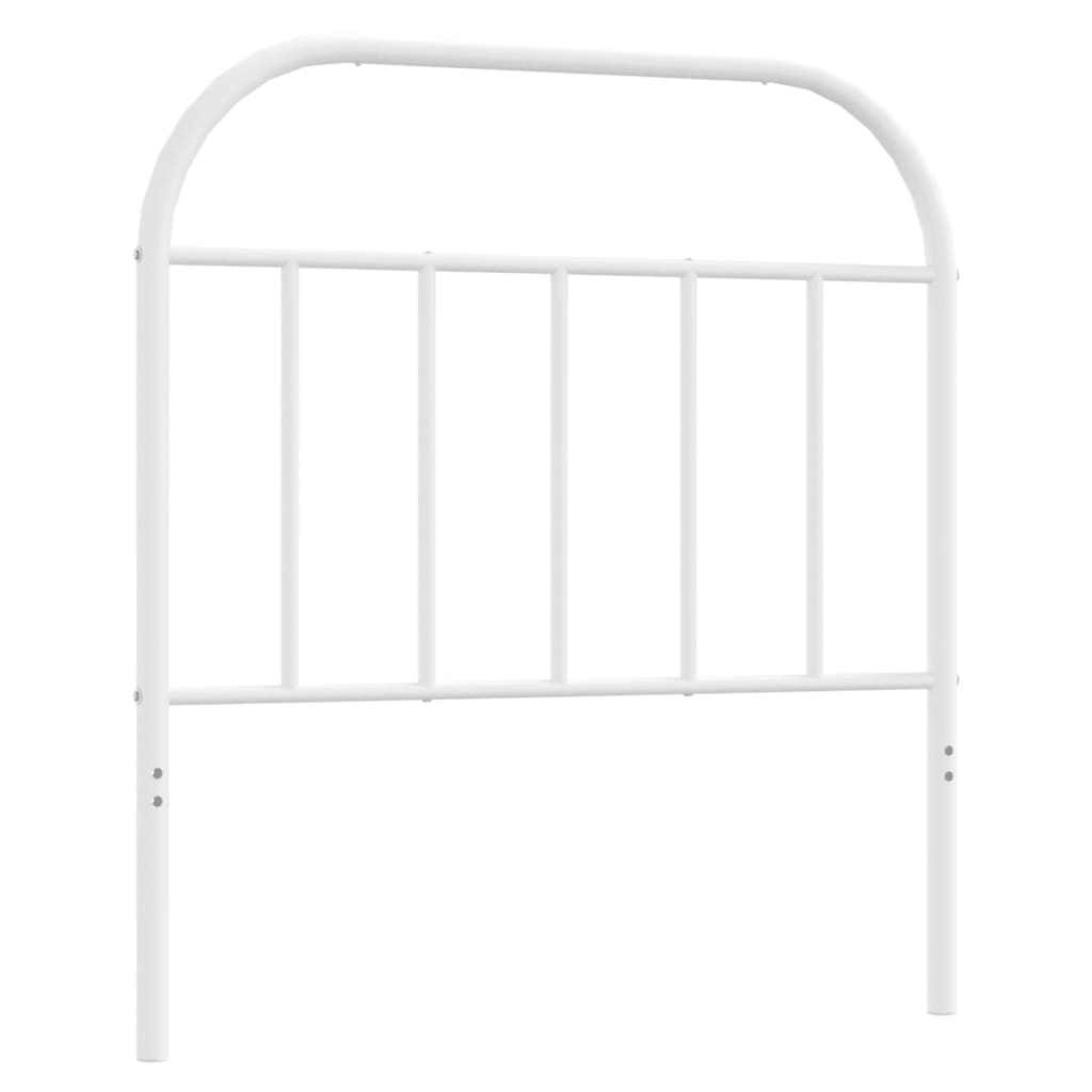 Tête de lit métal blanc 80 cm - XIOS