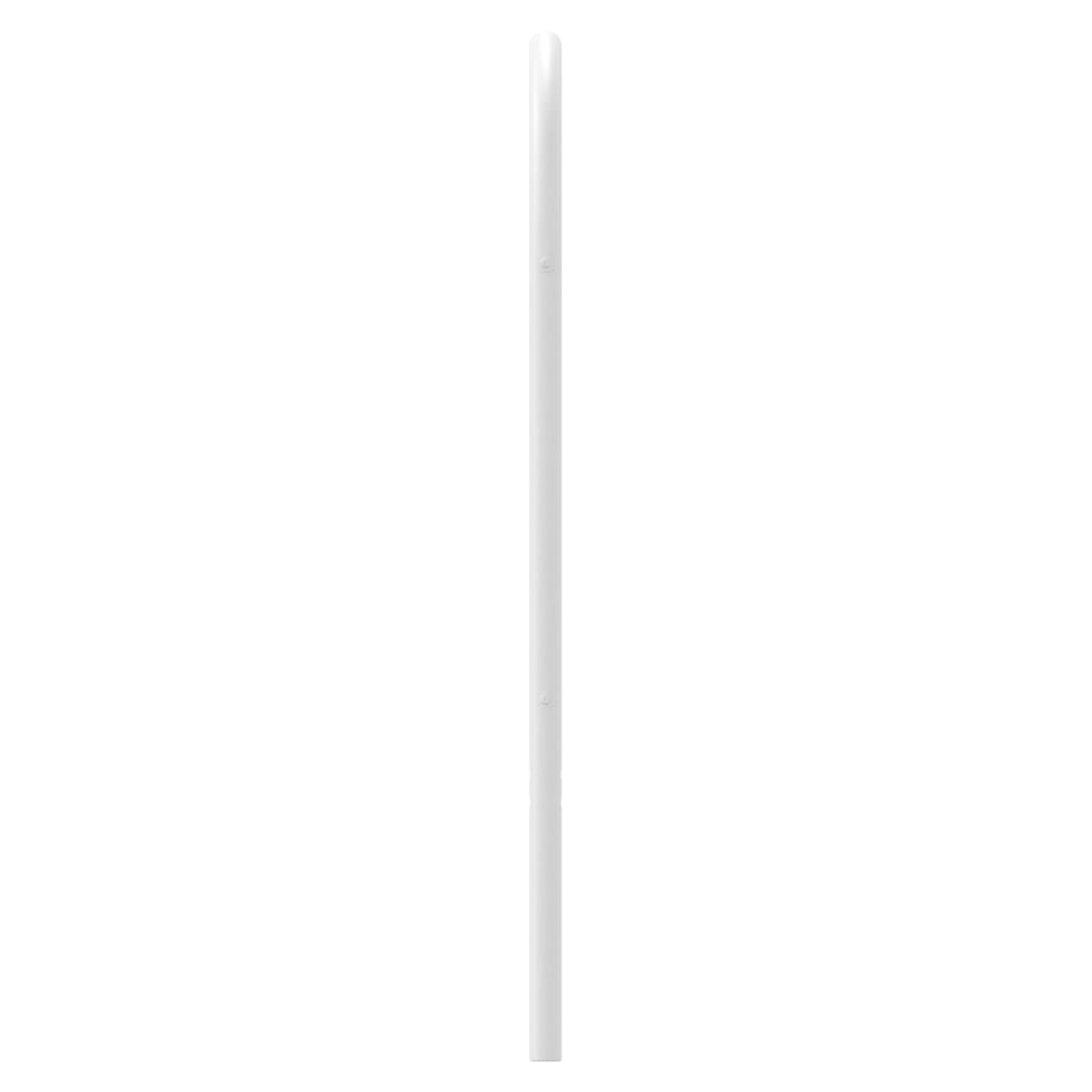 Tête de lit métal blanc 80 cm - XIOS