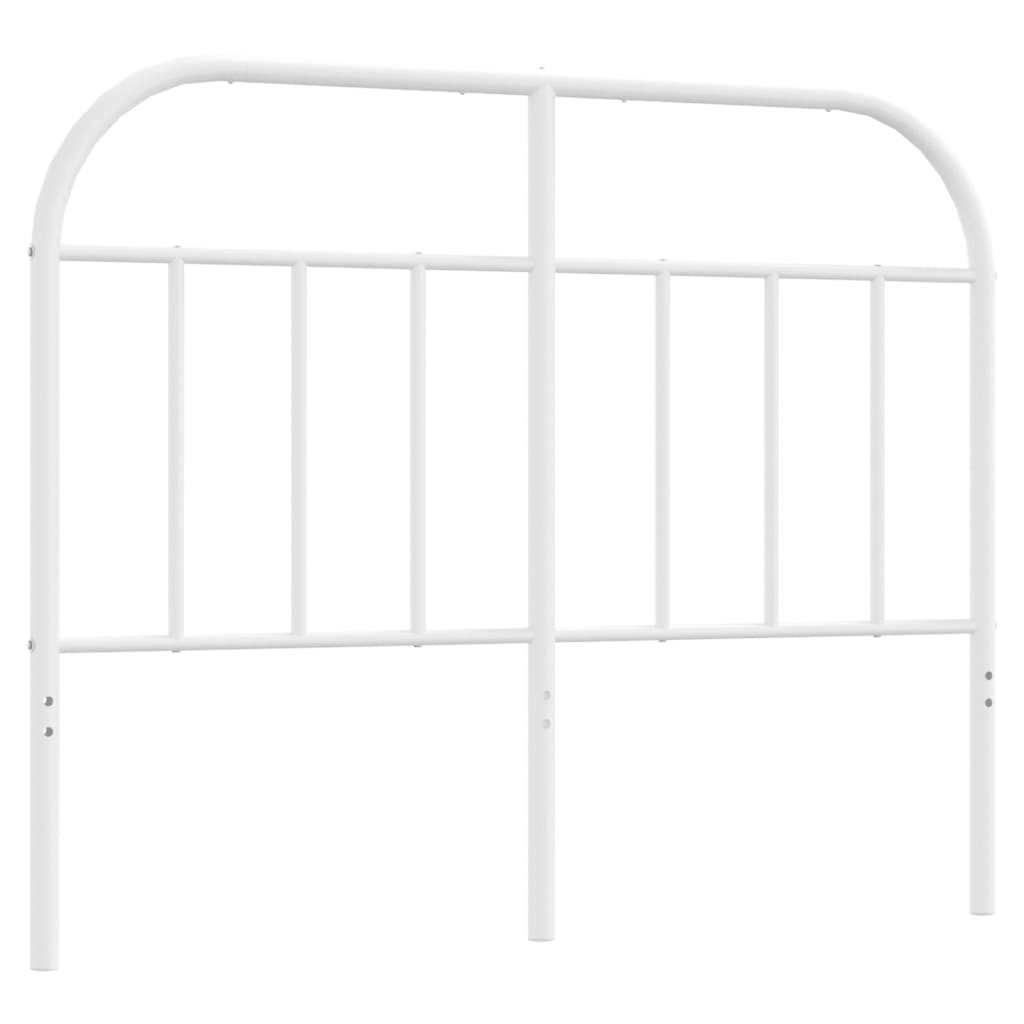Tête de lit métal blanc 120 cm - XIOS