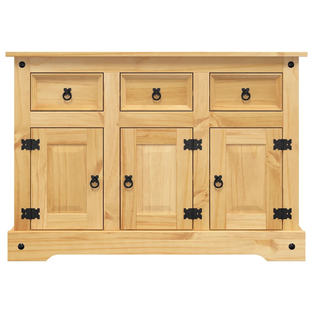 Buffet « Corona » marron 112 x 44 x 78 cm Bois massif Pin mexicain - XIOS
