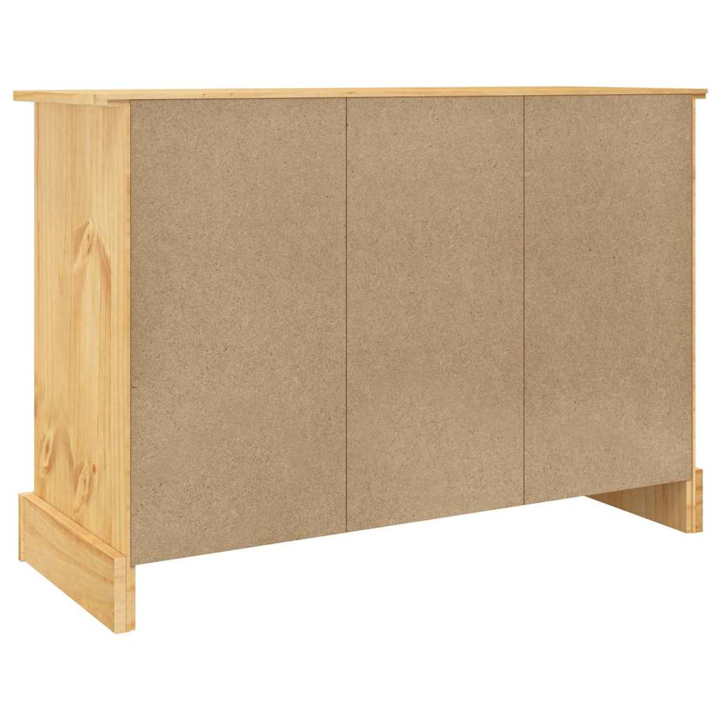 Buffet « Corona » marron 112 x 44 x 78 cm Bois massif Pin mexicain - XIOS