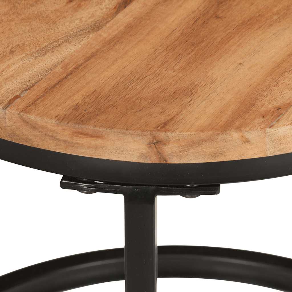 Tables gigognes 3 pcs bois massif d'acacia - XIOS