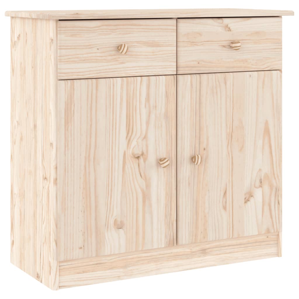 Buffet ALTA 77x35x165 cm bois massif de pin - XIOS