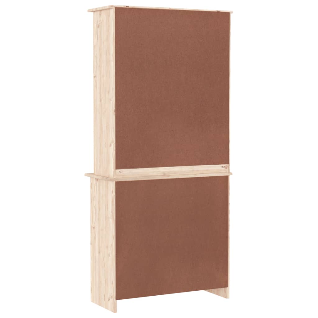 Buffet ALTA 77x35x165 cm bois massif de pin - XIOS
