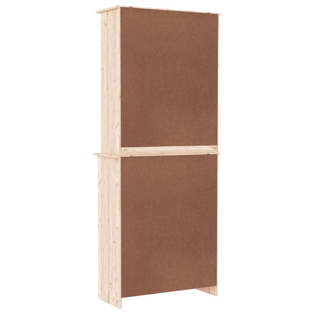 Buffet ALTA 77x35x188 cm bois massif de pin - XIOS