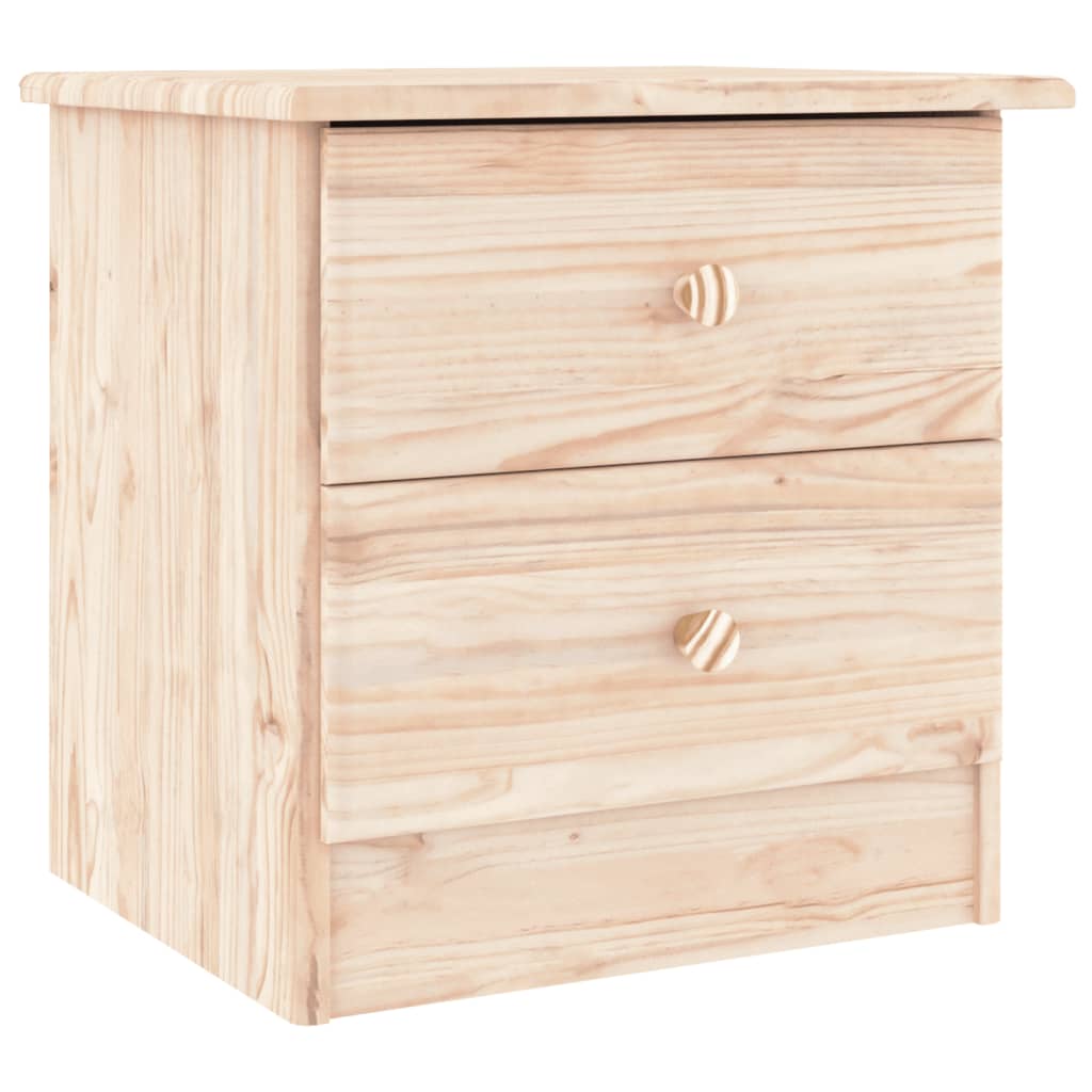 Table de chevet ALTA 41x35x41 cm bois de pin massif - XIOS