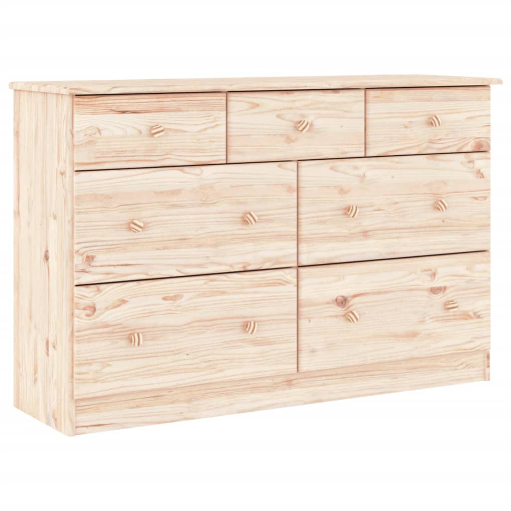 Commode ALTA 112x35x73 cm bois massif de pin - XIOS