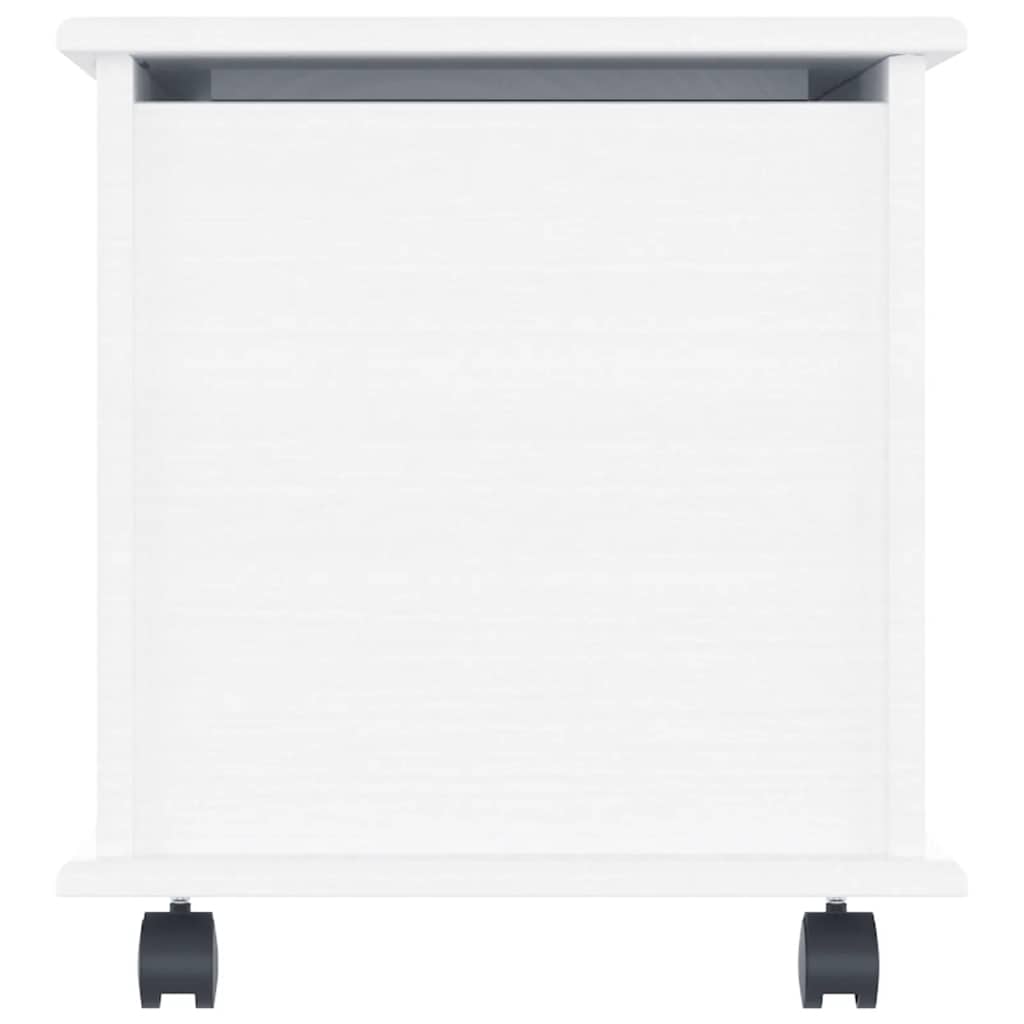 Coffre de rangement et roulettes ALTA blanc 73x39,5x43 cm - XIOS