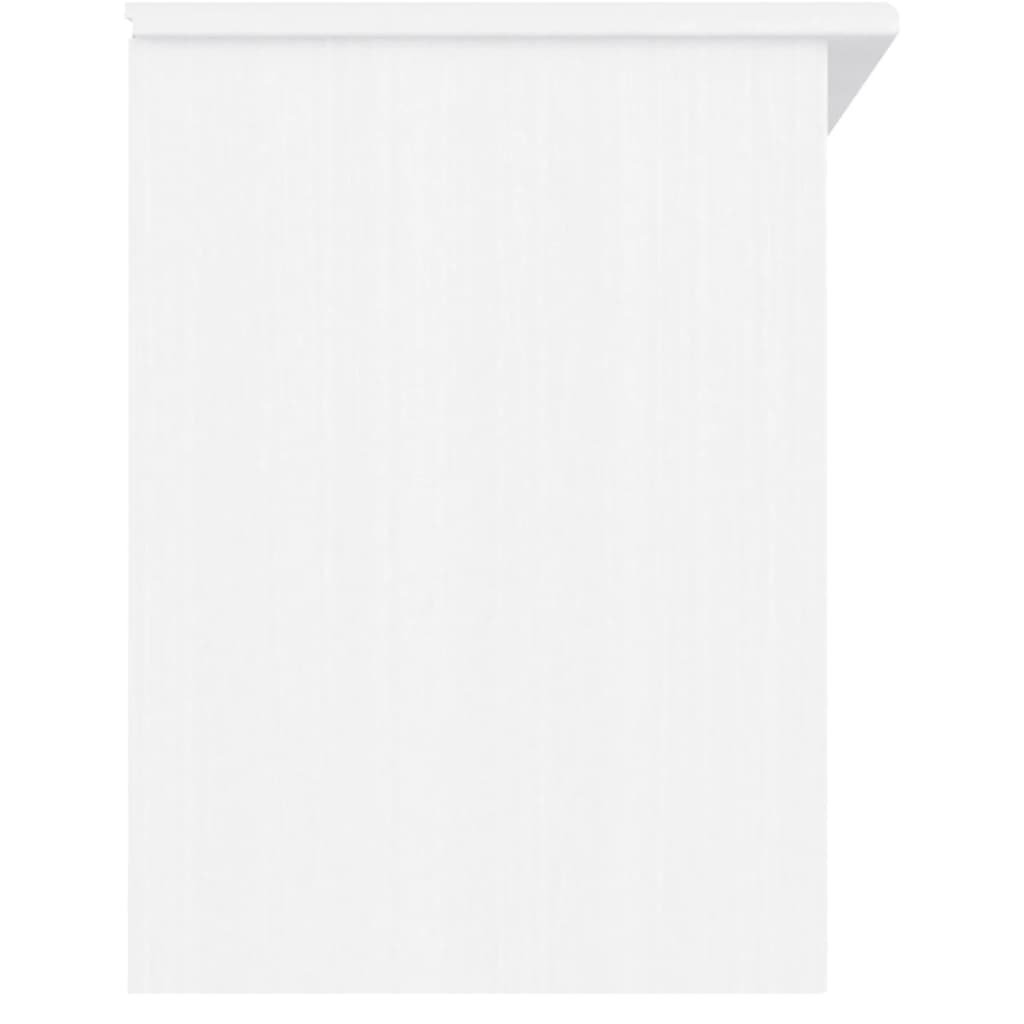 Banc à chaussures ALTA blanc 100x35x45 cm bois massif de pin - XIOS