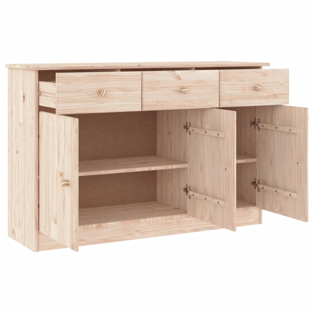 Buffet ALTA 112x35x73 cm bois massif de pin - XIOS
