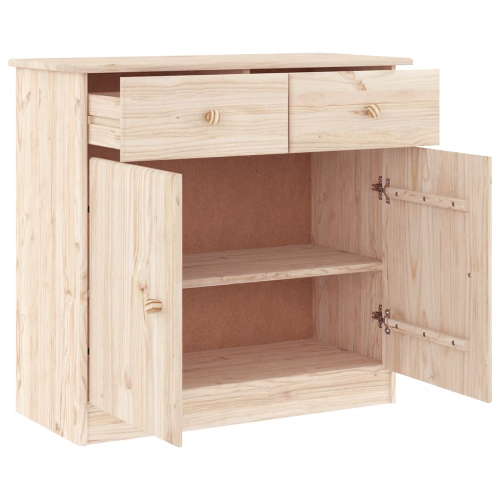 Buffet ALTA 77x35x73 cm bois massif de pin - XIOS