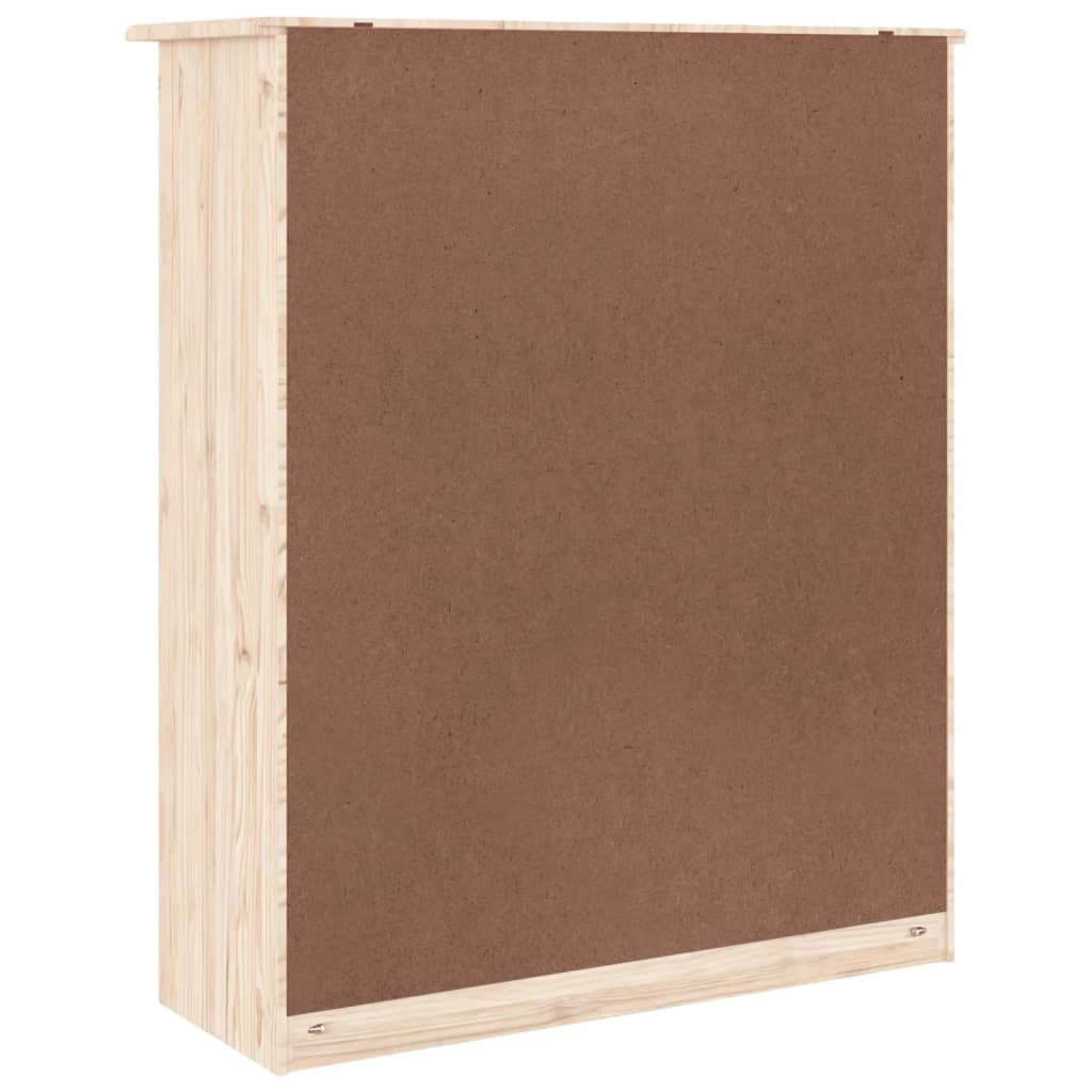Dessus de commode ALTA 77x30x92 cm bois massif de pin - XIOS