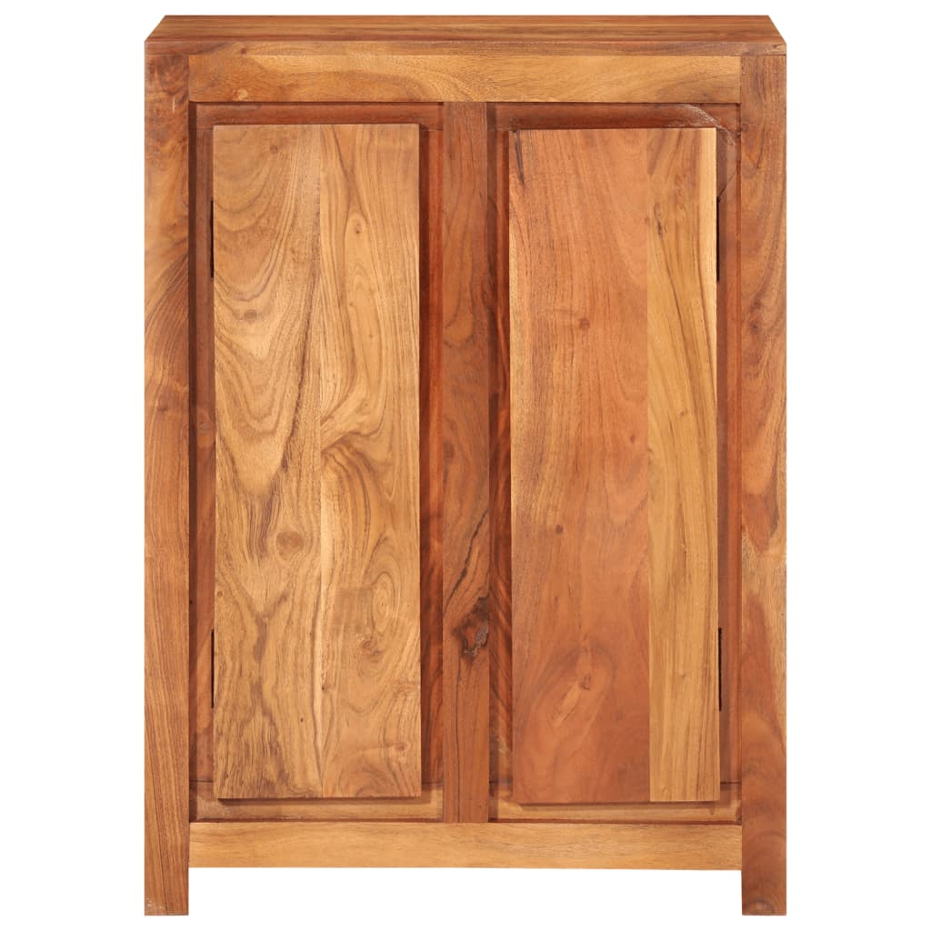 Buffet 55x33x75 cm bois massif d'acacia - XIOS