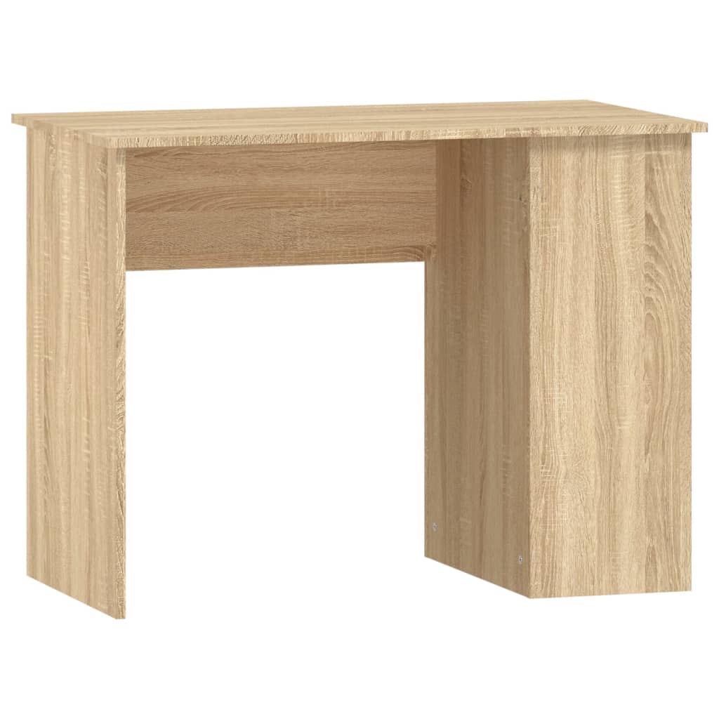 Bureau chêne sonoma 100x55x75 cm bois d'ingénierie - XIOS