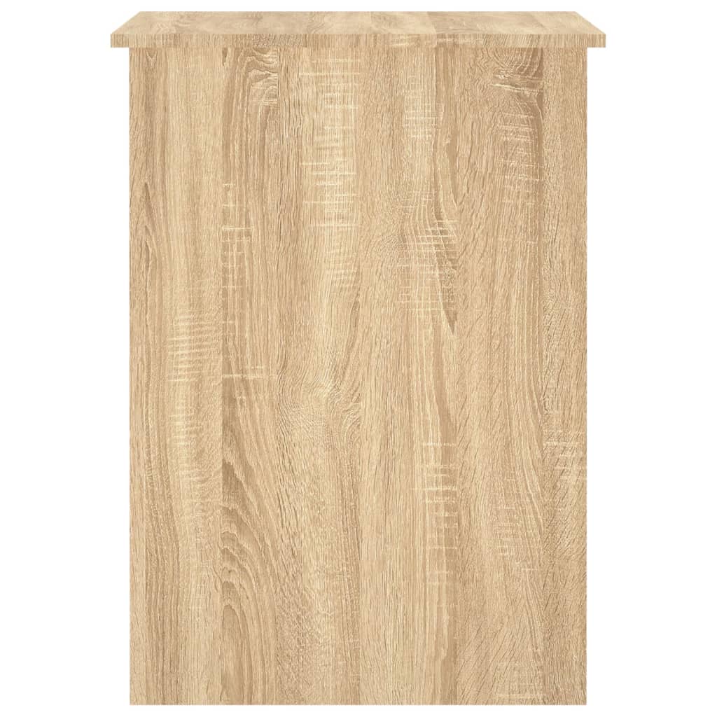 Bureau chêne sonoma 100x55x75 cm bois d'ingénierie - XIOS
