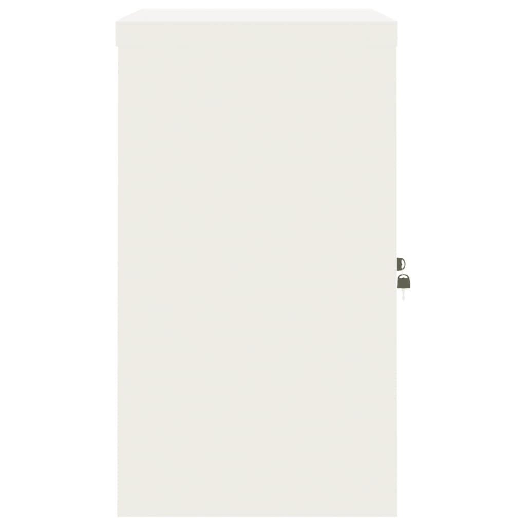 Classeur blanc 90x40x70 cm acier - XIOS