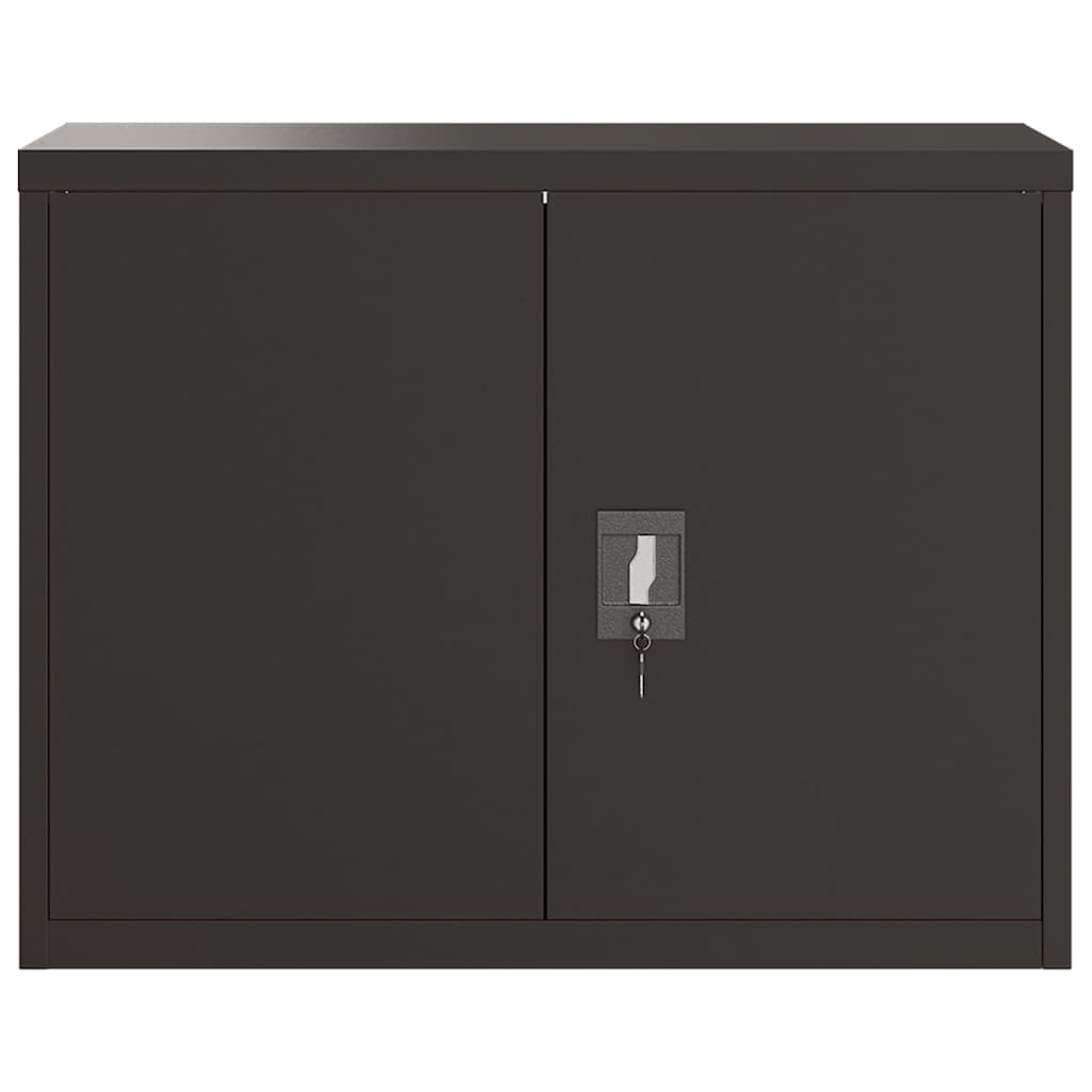 Classeur noir 90x40x70 cm acier