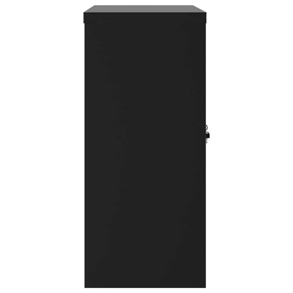 Classeur noir 90x40x90 cm acier - XIOS
