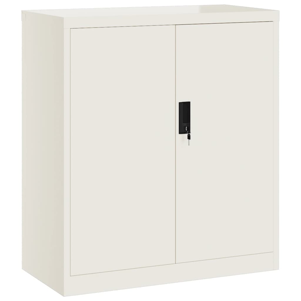 Classeur blanc 79x40x90 cm acier - XIOS