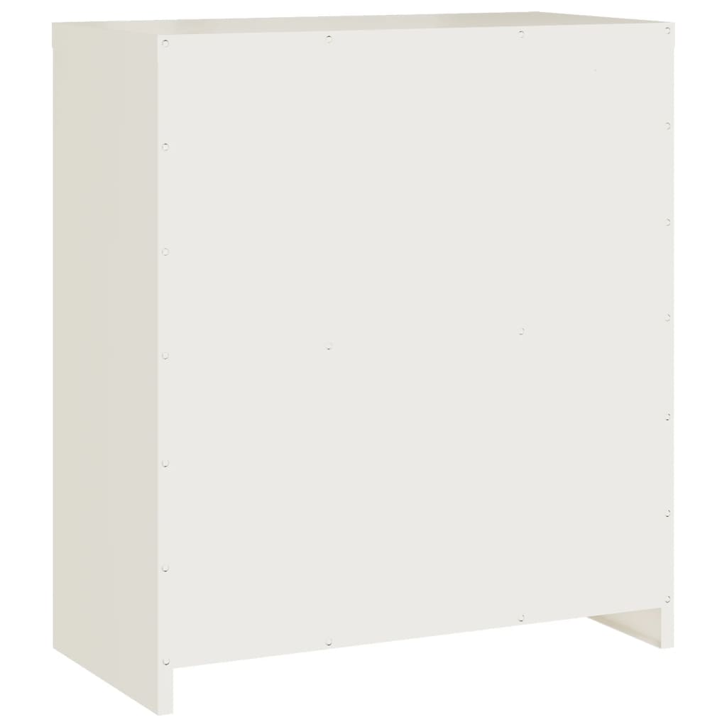 Classeur blanc 79x40x90 cm acier - XIOS